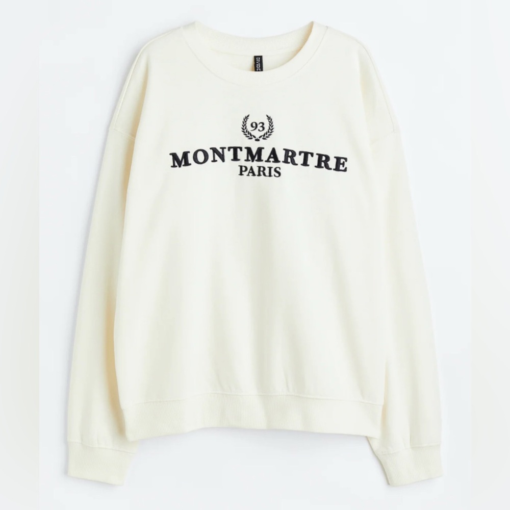 HM Printed Sweatshirt